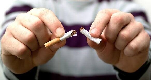 Rifiuto del fumo e le conseguenze per il corpo